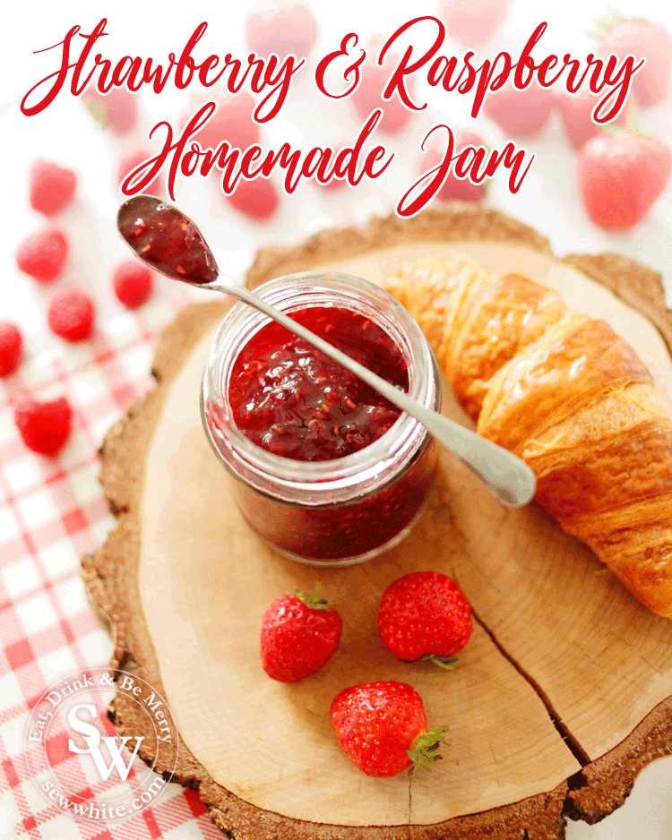 Strawberry and Raspberry Jam Recipe Easy Jam Recipe UK