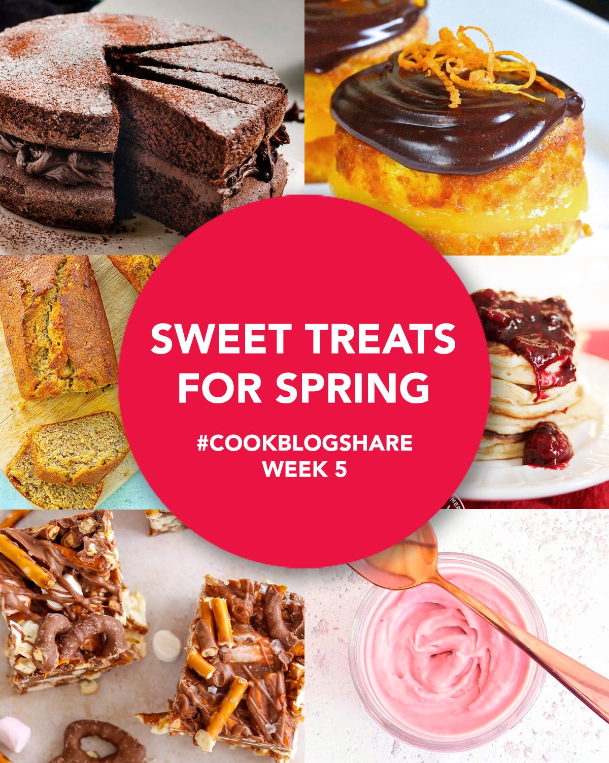 Sweet In Spring Sweet Treats for Spring - #CookBlogShare week 5 - Sew White