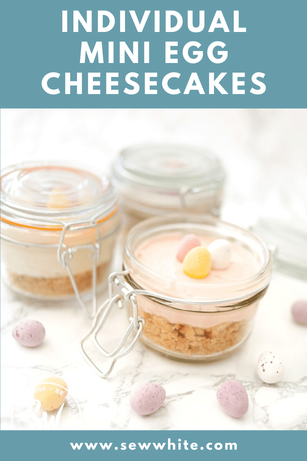 Individual Mini Egg Cheesecakes