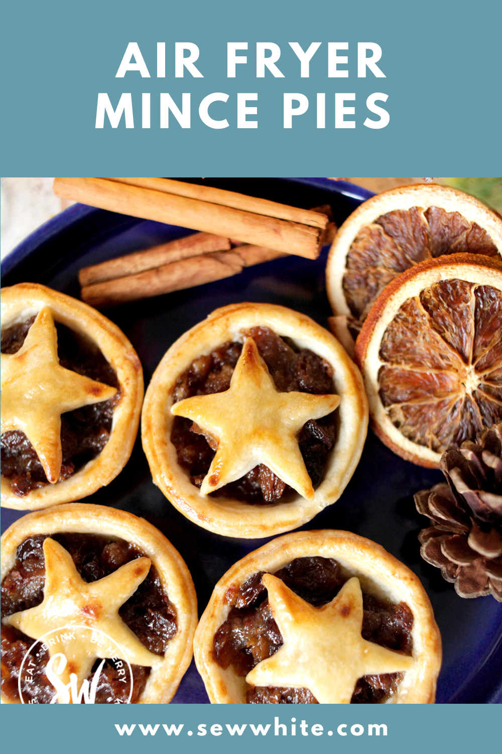Air Fryer Mince Pies - Sew White
