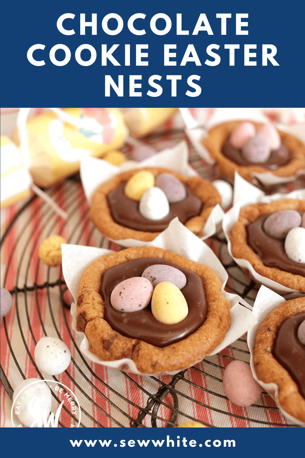 Bird Nest Cookies Recipe Easy Easter Cookies Sew White